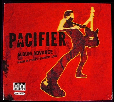 Pacifier US album advance cover art